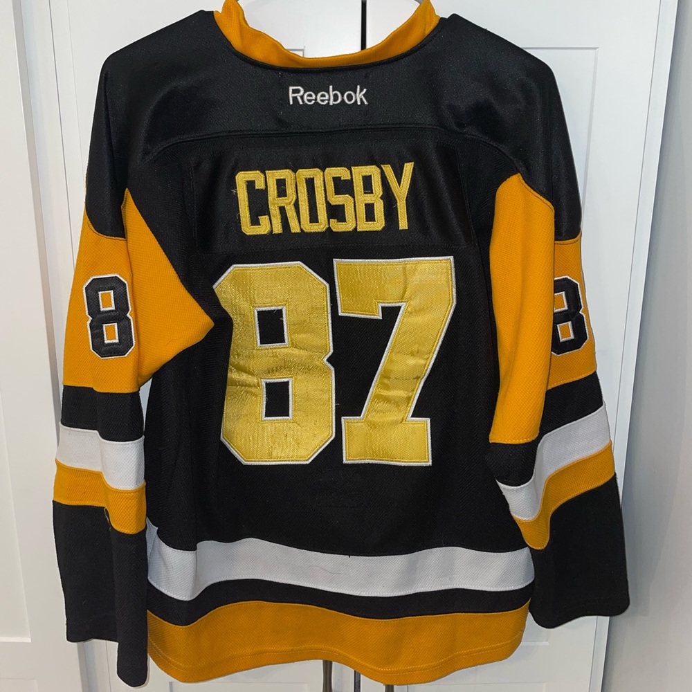 Sydney Crosby Pittsburgh Penguins Reebok Hockey Jersey